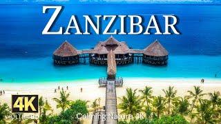 12 HOURS DRONE FILM: ZANZIBAR 4K \ Scenic Relaxation Film + Inspiring Cinematic Music