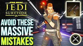 Star Wars Jedi Survivor - 10 Huge Mistakes Holding You Back Right Now | Star Wars Tips & Tricks