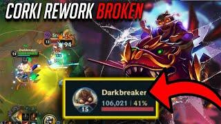 WILD RIFT MASSIVE CORKI REWORK - 100.000 DAMAGE WITH THIS BROKEN BUILD!!