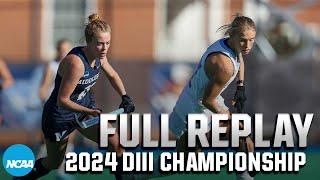 Middlebury vs. Tufts: 2024 DIII field hockey championship | FULL REPLAY