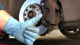 VW wheel hub thread repair