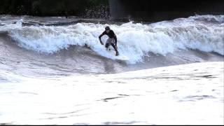 Surfer on Glenwood Wave, Colorado River