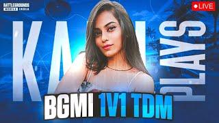 1V1 TDM STREAK MATCHE | BGMI LIVE TDM 1V1 CUSTOM ROOM | ROAD TO 5K #girlgamer #1v1tdm #ucgiveaway