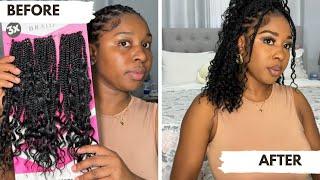 Bohemian Box Braids | Crochet Box Braids