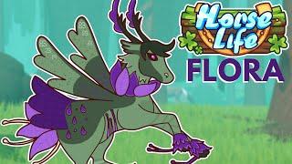 We Got a SNEAK PEEK At The UNRELEASED FLORA SPECIES in HORSE LIFE on ROBLOX