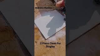 Makrana White  Marble 2 Piece Clean For showing Display ! New Lot , WHOLESALER : 7976296360…