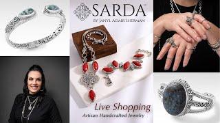 SARDA Live July 26th, 2024 - Sterling Silver & Gemstone Jewelry With Designer Janyl Sherman