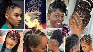 STUNNING UNDERCUT BRAIDS HAIRSTYLES FOR BLACK WOMEN NATURAL HAIR