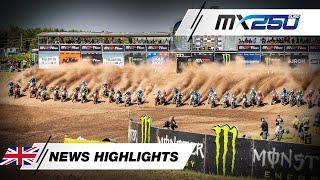 News Highlights EMX250 Race 1 | 2025 MXGP of Great Britain