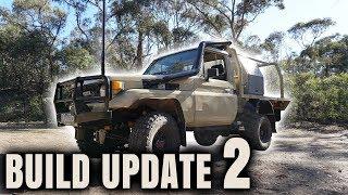 First Drive Of The 75 Series Touring Truck - Build update 2