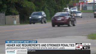 VIDEO: Child safety advocates push for stricter SC child passenger laws