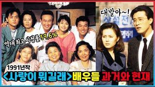 1991년작 [사랑이 뭐길래] 배우들 31년 후 근황 모음