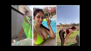 LANA ROSE SWIMMING POOL AND WORKOUT|| Lana Rose