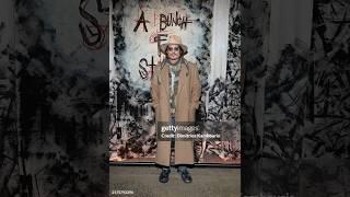 Johnny Depp art exhibition private showing