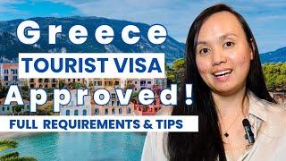 Greece Visa Approved! Requirements & Tips for a Successful Tourist Visa Application