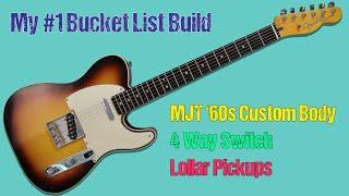 My #1 Bucket List Build - MJT 60s Telecaster Custom #guitar #guitarist #fendertelecaster