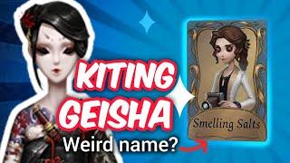 KITING GEISHA w/ Newest Journalist Skin Smelling Salts (weird name?) Identity V Legendary Rank