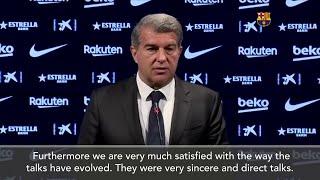 Laporta - "The best thing for Barca is for Koeman to stay"