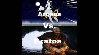 Kratos vs. Arceus #shorts #edit #pokemon #godofwar #kratos