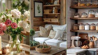 Rustic Antique Farmhouse Decorating: Discover the Secrets of Rustic Interiors #farmhouse #home