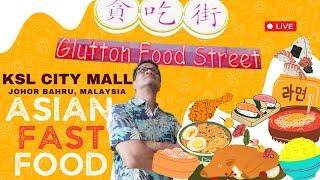 Glutton Food Street  located at KSL City Mall Popular Tourist Food Court Destination