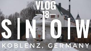 VLOG 18 || Snow Travel In Koblenz With Lutfur Rahman Bulbul || Germany || 17.01.2021