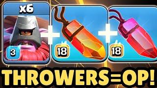 Throwers are BROKEN After the Update! Double Gem=OP! | Clash of Clans