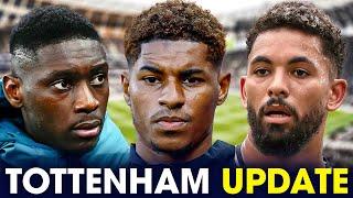 Spurs WANT Rashford • Tottenham KEEN On Douglas Luiz • Muani FAVOURS Spurs Move [TOTTENHAM UPDATE]