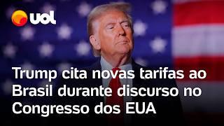 Trump acusa o Brasil de aplicar tarifas 'injustas' e ameaça: 'Se nos taxarem, vamos taxar de volta'