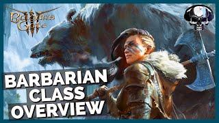 Baldur's Gate 3: Barbarian Class Overview