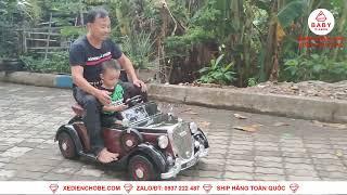 Review xe điện trẻ em Horch 930 V JE 1005 bản quyền Audi siêu đỉnh |Baby diamon