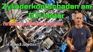 Skoda Octavia RS Zylinderkopfschaden am EA 888 Gen.2 | Befundung und Reparatur