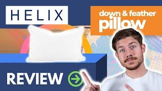 The Helix Down & Feather Pillow Review for 2021 - Michael's Got the Details