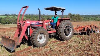 MASSEY FERGUSON 292  INTERCOOLER COM GRADE DE 16X28!!!DICAS TOPS DE OPERAÇÃO E PRODUTIVIDADE!!!