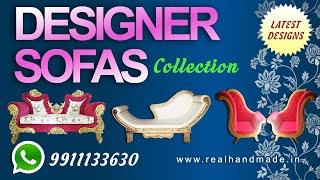 Real Handmade Carving Sofas | 9911133630