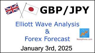 GBP JPY Elliott Wave Analysis | Forex Forecast | January 3, 2025 | GBPJPY Analysis Today