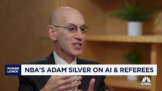 NBA Commissioner Adam Silver on AI, TNT and referees