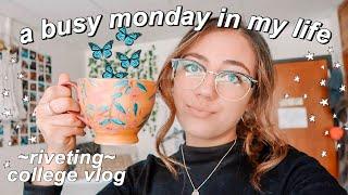 a busy monday in my life *college vlog*