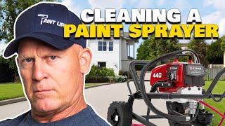 How To Properly Clean or Repair A Paint Sprayer.  Titan Spray Painting.