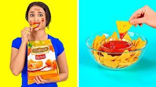 TRUCOS FÁCILES Y DIVERTIDOS PARA UNA FIESTA EN CASA || Trucos locos de comida y fiestas por 123 GO!