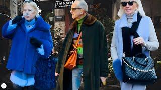  FASHION TRENDS 2024 VOGUE - MILAN WINTER STREETWEAR  - ITALIAN LATEST LOOKS