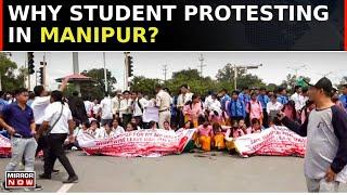 Manipur Ethnic Violence: Massive Student Protest In Imphal Over Drone And Missile Attacks | Top News