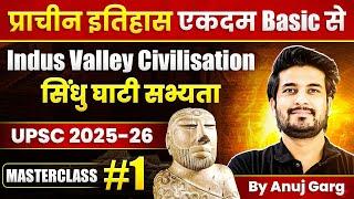 Indus Valley Civilization/सिंधु घाटी सभ्यता | Ancient History for UPSC | Complete History |Anuj Garg