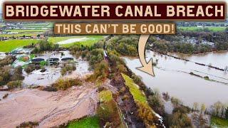 BRIDGEWATER CANAL COLLAPSE! More SERIOUS Flooding! Update From Peel