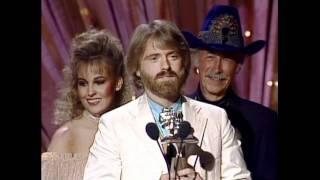 Michael Murphey Wins Top New Male Vocalist - ACM Awards 1983