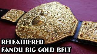 Fandu Big Gold Releathered 2004 WWE Style