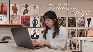 working my dream job in fashion I NYC vlog