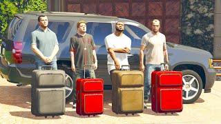 Michael And His Family Friends Going On A Road Trip And Camping | GTA 5