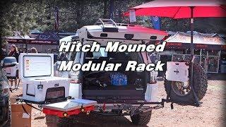 Hitch Mounted Rack with Dual Tire Carrier Capability from Westcott Designs