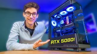 The OVERCLOCKED RTX 5080 Gaming PC Build!  Phanteks Evolv X2, Ryzen 9800X3D! | AD